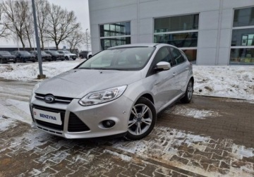 Ford Focus III Kombi 1.0 EcoBoost 125KM 2013 Ford Focus Ford Focus 1.0 Ecoboost, Salon Pl, 2kpl. opon. Benzyna 125KM, zdjęcie 1