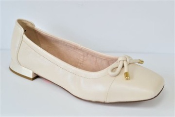 CAPRICE 22104-20 BALERINY CREAM PERLATO R.36