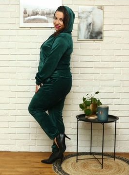 Велюровый спортивный костюм PLUS SIZE 3XL BOTTLE SET