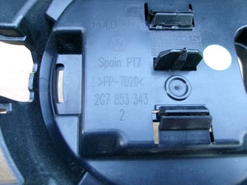 MASKA MŘÍŽKA POD LED VW TAIGO 21-24