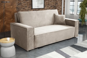 VIVA IV STAR sofa rozkładana do przodu w welurze