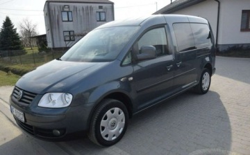 Volkswagen Caddy III Furgon 1.6 102KM 2010 Volkswagen Caddy 1.6B MPI Maxi Rampa Dla Niepelnosprawnych 135 TYS KM Spro, zdjęcie 3