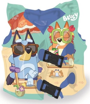 BLUEY I BINGO PIESKI KAPOK DZIECI KAMIZELKA RATUNKOWA NA BASEN