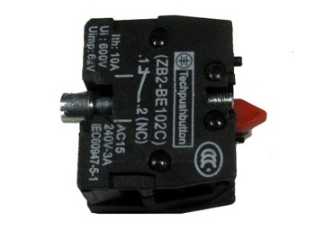Styk pomocniczy ZB2-BE102C NC 3A/240V
