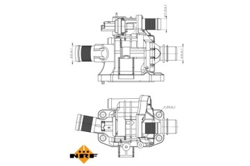 ТЕРМОСТАТ NRF CITROEN 1.6HDI C4 04-