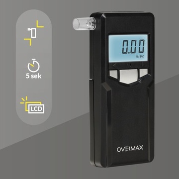 ПРОФЕССИОНАЛЬНЫЙ ПОЛИЦЕЙСКИЙ БРИТАЛИЗЕР OVERMAX AD-06 + КАЛИБРОВКА + НАРУЖКИ 10 шт.