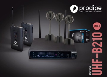 Prodipe UHF DSP AL21 PACK DUO - zestaw mikrofonów instrumentalnych