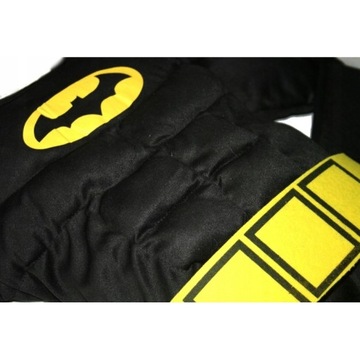 Strój Batman MIĘŚNIE Maska Nietoperz 104-110 r. S
