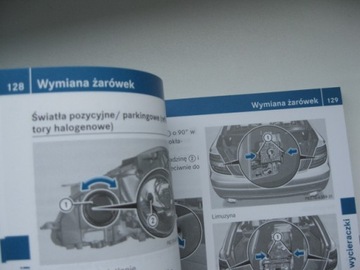 Mercedes W204 C Klasa 11-14 instrukcja obsługi PL