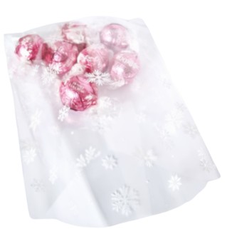 Woreczki celofanowe opakowania ŚWIĄTECZNE na ciastka babeczki 15x20 100 szt