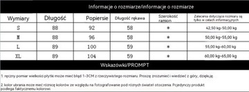 Damska szyfonowa spódnica z długimi rękawami i elastycznym pasem w kwiaty