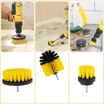Щетки для сверл Набор из 3 щеток для чистки подушечек отверток