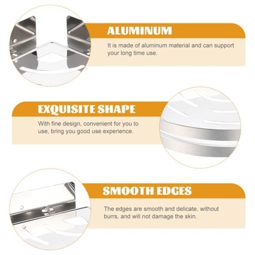 Полка для ванной комнаты Угловые настенные полки для ванной комнаты