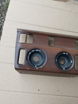 Mercedes W124 деревянная дефлекторная панель, декор домкрата