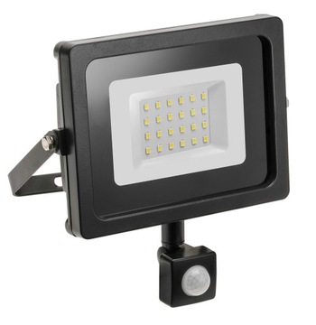 Naświetlacz LED iNEXT czujnik ruchu 10W czarny GTV