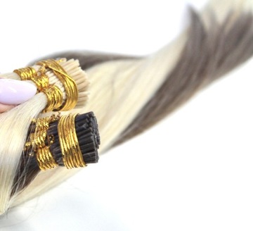 НАРАЩИВАНИЕ ВОЛОС Натуральное БЛОКИРОВАНИЕ 40см кольца #24