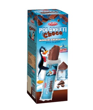 POLARETTI LODY KREMOW ZAMROŻENIA CZEKOLADOWE 5x40