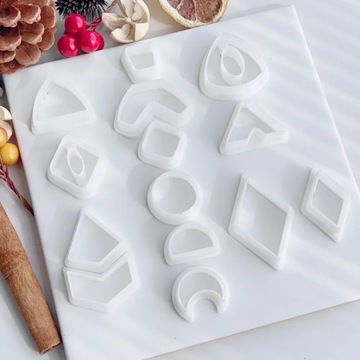 Мини-элементальный резак Gumdrop с закругленными углами, лунный ромб, форма пончика, пол