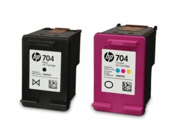 Оригинальные чернила HP/чернила CN693AE, HP 704, цветные, 2 шт.