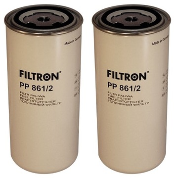 2× FILTRON PP 861/2 FILTR PALIVA
