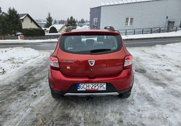 Dacia Sandero II Hatchback 5d TCe  90KM 2015 Dacia Sandero Stepway Klima Tempomat 1-Wlasciciel Zarejestrowany w PL, zdjęcie 4