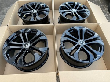 4× DISK HLINÍK MERCEDES-BENZ OE 7.5" X 17" 5X112 ET 36