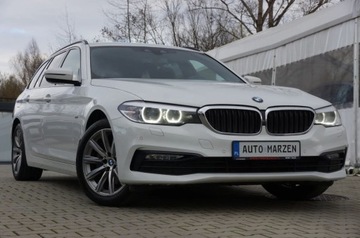BMW Seria 5 G30-G31 Touring 520d 190KM 2018 BMW Seria 5 2.0 Diesel 190 KM, 4x4, Navi, Kamera, Polskora, LED, GWARANCJA