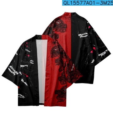 KIMONO JAPOŃSKIE SZLAFROK ANIME MANGA JAPAN STYLE
