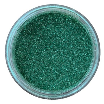 Pyłek do paznokci duo brokat Dark Green