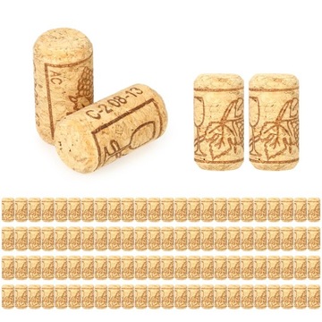 100 sztuk / zestaw Korek Butelka Wina 40 * 21mm