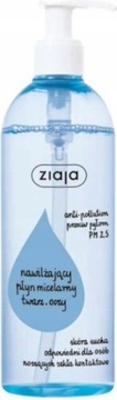 ZIAJA NAWILŻAJĄCY PŁYN MICELARNY 390ml