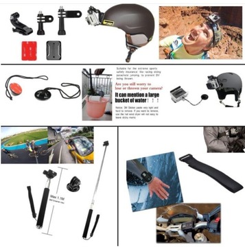 МЕГА НАБОР 50 в 1 АКСЕССУАРЫ GOPRO HERO 10 9 8 7 6