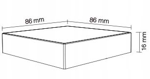 ПАНЕЛЬ НАСТЕННАЯ RGB RGBW RGBCCT Пульт дистанционного управления Milight B0-B