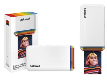 Drukarka Zdjęć Bluetooth Telefon Polaroid Hi-Print Gen 2 Biała