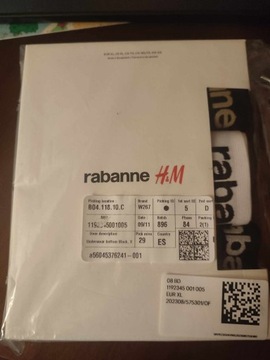 Bokserki szorty PACO RABANNE x H&M rozmiar XL UNIKAT! Wysyłka0zł + 2XGRATIS