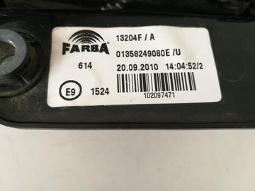 01358249080 SVĚTLO PRAVÁ ZADNÍ 1.3 HDI 75 55 2010 PEUGEOT BIPPER (AA_)