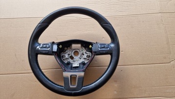 Kierownica multifunkcja VW Passat B6 B7 GolF VI 3C8419891BE skóra