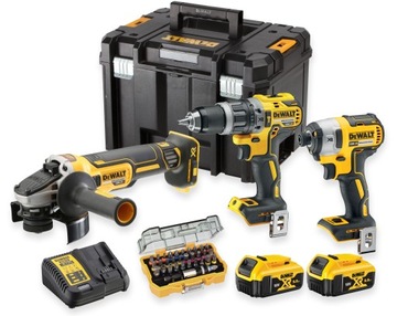 DEWALT ZESTAW COMBO DCD796 + DCF887 + DCG405 2XAKU