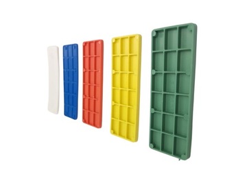 ПЛАСТИКОВЫЕ ПРОСТАВКИ МОНТАЖНЫЕ КЛИНЬИ СМЕСЬ 1-5ММ x 60 = 300ШТ.