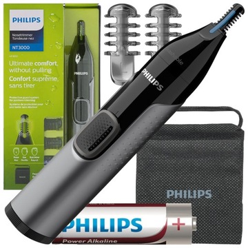 TRYMER GOLARKA PHILIPS DO NOSA USZU BRWI + ETUI