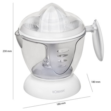 BOMANN Z ЭЛЕКТРИЧЕСКАЯ СОКОВЫЖИМКА ДЛЯ ЦИТРУСОВЫХ ФРУКТОВ