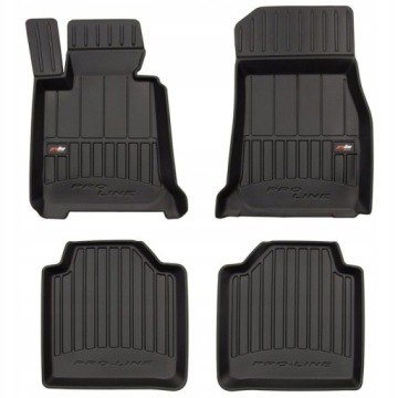 Koberce Gumové Stěrače Bmw 3 F34 Gt od 2013- 2021 Korytka 3D