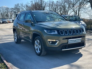 Jeep Compass II SUV 1.4 Multiair 170KM 2018 Jeep Compass Raty juz od 1200ZL Navi Radar Automat 170KM Skora full opcja, zdjęcie 6