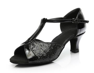 Buty taneczne do latino YW BUTY DO TAŃCA NA MIĘKKIEJ PODESZWIE 5CM r. 34-42