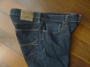 JEANSY ABERCROMBIE & FITCH SKINNY MAŁO UŻYTKOWANE r.W33/32 OKAZJA BDB