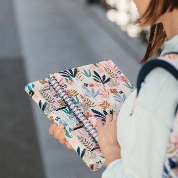 Папка-переплёт «Цветы» СО ВСТАВКАМИ COOLPACK A4