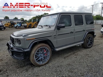 Mercedes 2023 Mercedes-Benz Klasa G G63 AMG 2023 AWD od ubezpieczalni 4.0 Benzyna