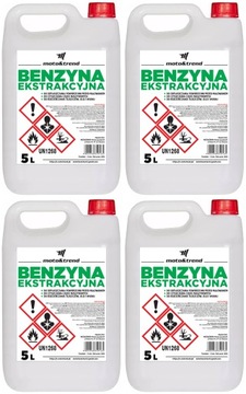 BENZYNA EKSTRAKCYJNA KARTON 4 X 5l = 20 LITRÓW