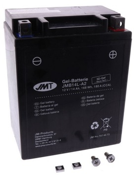AKUMULATOR ŻELOWY JMT DERBI GP1 125 2007 - 2011