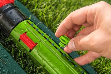 РЕГУЛИРУЕМЫЙ КОЛЕБАТЕЛЬНЫЙ САДОВЫЙ ДОЖДЕВАТЕЛЬ